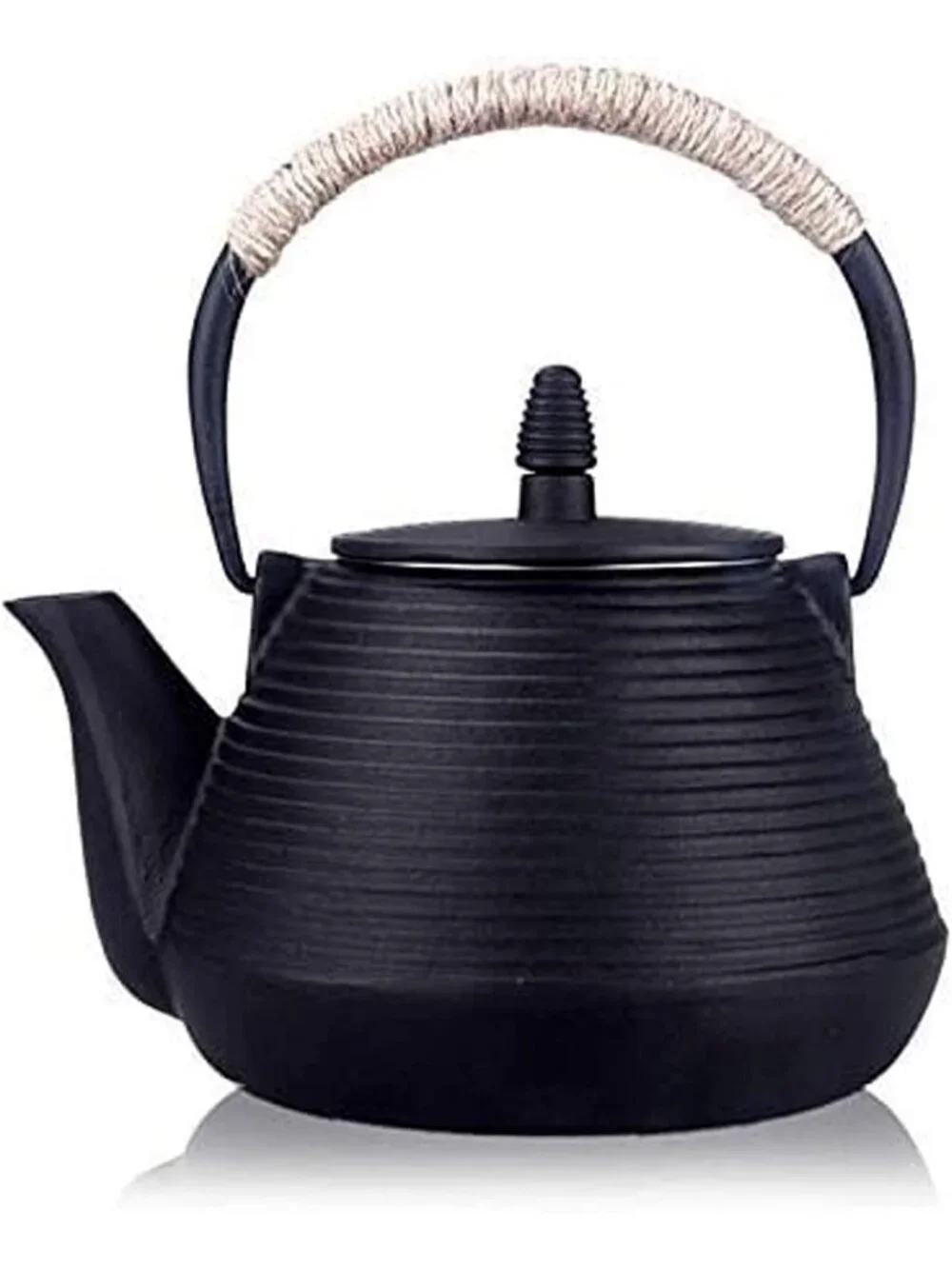 Japanese Cast Iron Black Kitchen Tetsubin Teapot 30oz 900 ml Tea Steel Infuser